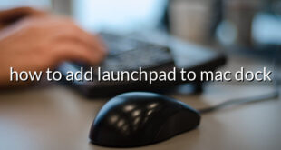 how to add launchpad to mac dock