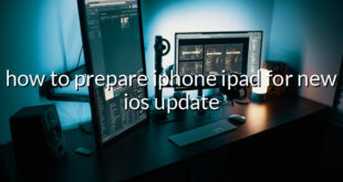 how to prepare iphone ipad for new ios update