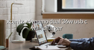 xcentz xdynamo dual 36w usb c wall charger