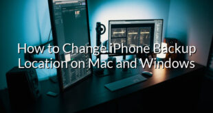 How to Change iPhone Backup Location on Mac and Windows