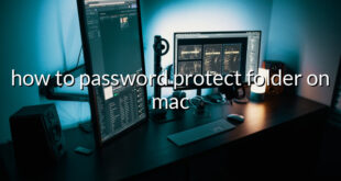 how to password protect folder on mac