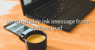 send invisible ink imessage from iphone ipad