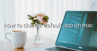 how to change default app on mac